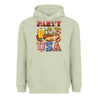 Matcha party in the usa Heavyweight Hoodie - AdoDesignShop