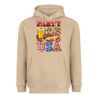 Mushroom party in the usa Heavyweight Hoodie - AdoDesignShop