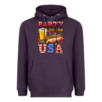 Plum party in the usa Heavyweight Hoodie - AdoDesignShop