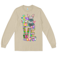 Mushroom Love Easter Nurse Long Sleeve Tee - BundleAndBundleShop