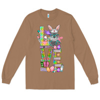 Toasted Coconut Love Easter Nurse Long Sleeve Tee - BundleAndBundleShop