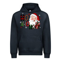 Navy ho ho ho Urban Hoodie - JahusDesignShop