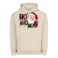 Pigment French Oak ho ho ho Urban Hoodie - JahusDesignShop