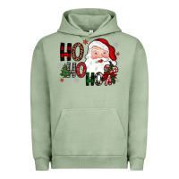 Pigment Oil Green ho ho ho Urban Hoodie - JahusDesignShop