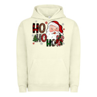 Pigment Pistachio ho ho ho Urban Hoodie - JahusDesignShop