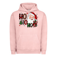 Pigment Salmon ho ho ho Urban Hoodie - JahusDesignShop