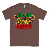 Chestnut dream but stay woke juneteenth Classic Tee - CowGirlArtShop