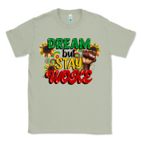 Matcha dream but stay woke juneteenth Classic Tee - CowGirlArtShop