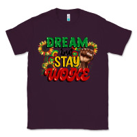 Plum dream but stay woke juneteenth Classic Tee - CowGirlArtShop