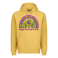 Antique Gold happy mardi gras y'all rainbow Premium Hoodie - Jasminsmagicworld
