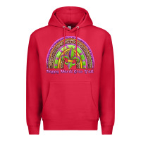 Cardinal happy mardi gras y'all rainbow Premium Hoodie - Jasminsmagicworld