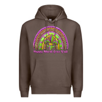 Coffee happy mardi gras y'all rainbow Premium Hoodie - Jasminsmagicworld