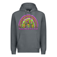 Rock happy mardi gras y'all rainbow Premium Hoodie - Jasminsmagicworld