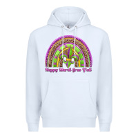 White happy mardi gras y'all rainbow Premium Hoodie - Jasminsmagicworld
