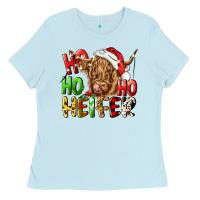 Ho Ho Ho Heifer Ladies Tee | Teevron