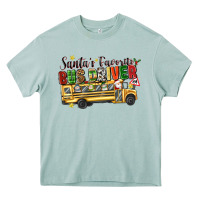 Arona santas favorite bus driver Heavy Core Tee - texasbilliewilder