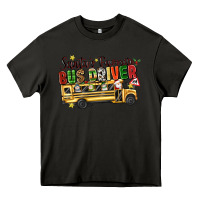 Asphalt santas favorite bus driver Heavy Core Tee - texasbilliewilder