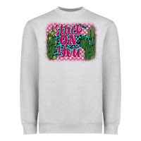Heather Grey stuck on you cactus Heavyweight Sweatshirt - BarkalooDesign