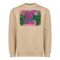 Mushroom stuck on you cactus Heavyweight Sweatshirt - BarkalooDesign