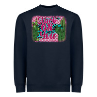 Navy stuck on you cactus Heavyweight Sweatshirt - BarkalooDesign