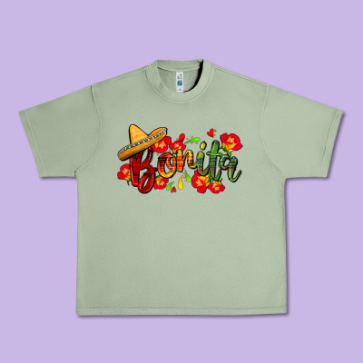Bonita Urban Heavy Tee Designed By Fadigitalartstudio