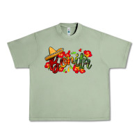 Oil Green Bonita Urban Heavy Tee - FaDigitalArtStudio