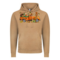 Vintage Camel thanksgiving truck with gnome bbs Vintage Hoodie - BundleAndBundleShop