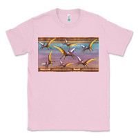 Bubblegum Pink dinosaur pterodactyl sippy cup Classic Tee - Artiststas