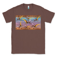 Chestnut dinosaur pterodactyl sippy cup Classic Tee - Artiststas