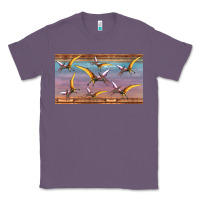 Lavender dinosaur pterodactyl sippy cup Classic Tee - Artiststas