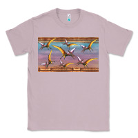 Lilac dinosaur pterodactyl sippy cup Classic Tee - Artiststas