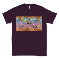 Plum dinosaur pterodactyl sippy cup Classic Tee - Artiststas