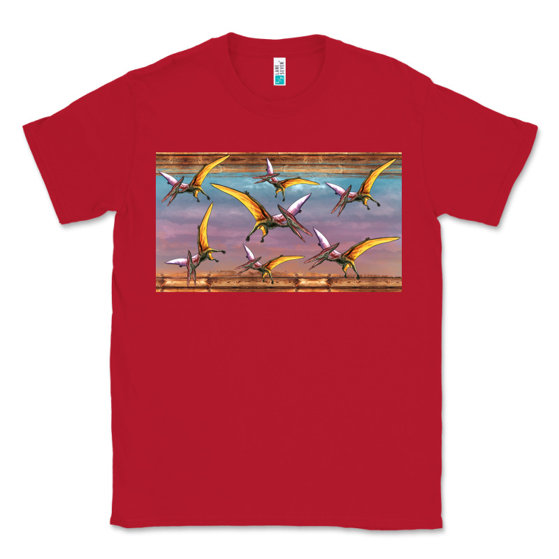 Dinosaur Pterodactyl Sippy Cup Classic Tee by Artiststas | Teevron