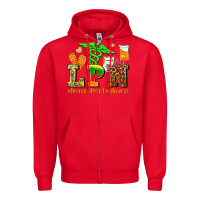 Red lpn juneteenth licensed practical nurse Zipper Hoodie - AdoDesignShop