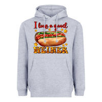 Heather Grey i love a good weiner Heavyweight Hoodie - AdoDesignShop