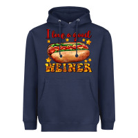 Navy i love a good weiner Heavyweight Hoodie - AdoDesignShop