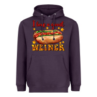 Plum i love a good weiner Heavyweight Hoodie - AdoDesignShop