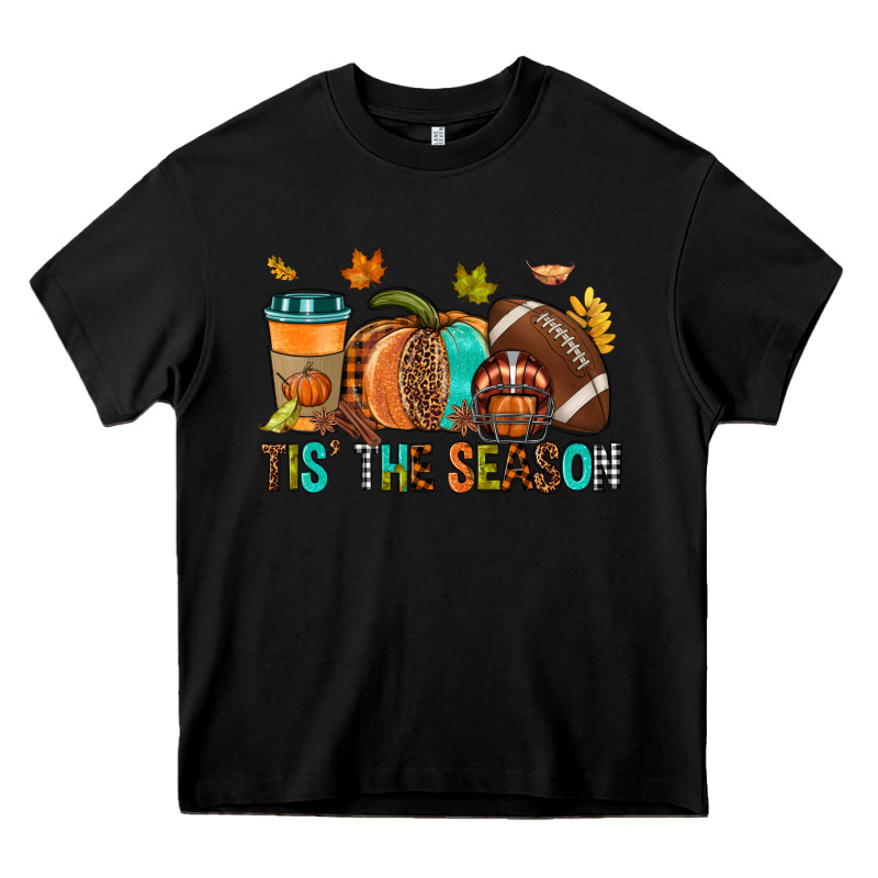 Tis' The Season Fall Heavy Core Tee by NancyCooperArtShop | Teevron