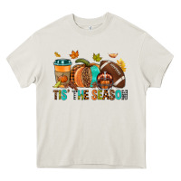 Cream Tis' the season Fall Heavy Core Tee - NancyCooperArtShop