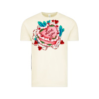Vintage Arctic valentines day cakes olivia creates design Vintage Tee - OliviaCreatesArt