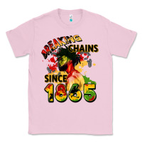Bubblegum Pink breaking chains since 1865 Classic Tee - CowGirlArtShop