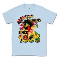 Dusty Blue breaking chains since 1865 Classic Tee - CowGirlArtShop