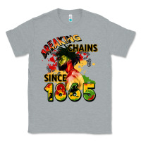 Heather Grey breaking chains since 1865 Classic Tee - CowGirlArtShop