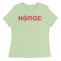 Matcha norge norway norwegian flag nordic cross travel europe pullover hoodie Ladies Tee - baoMotion