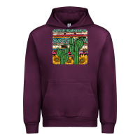 Mauve Wine cactus sunflower coaster Urban Hoodie - JahusDesignShop