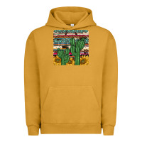 Pigment Peanut Butter cactus sunflower coaster Urban Hoodie - JahusDesignShop