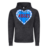 Vintage Black valentine's day hearts Vintage Hoodie - FaDigitalArtStudio