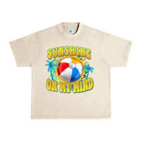 Sandshell Sunshine on my mind Urban Heavy Tee - FaDigitalArtStudio