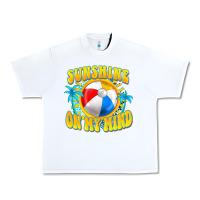 White Sunshine on my mind Urban Heavy Tee - FaDigitalArtStudio