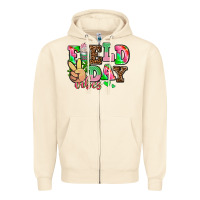 Sandshell field day vibes Zipper Hoodie - AdoDesignShop